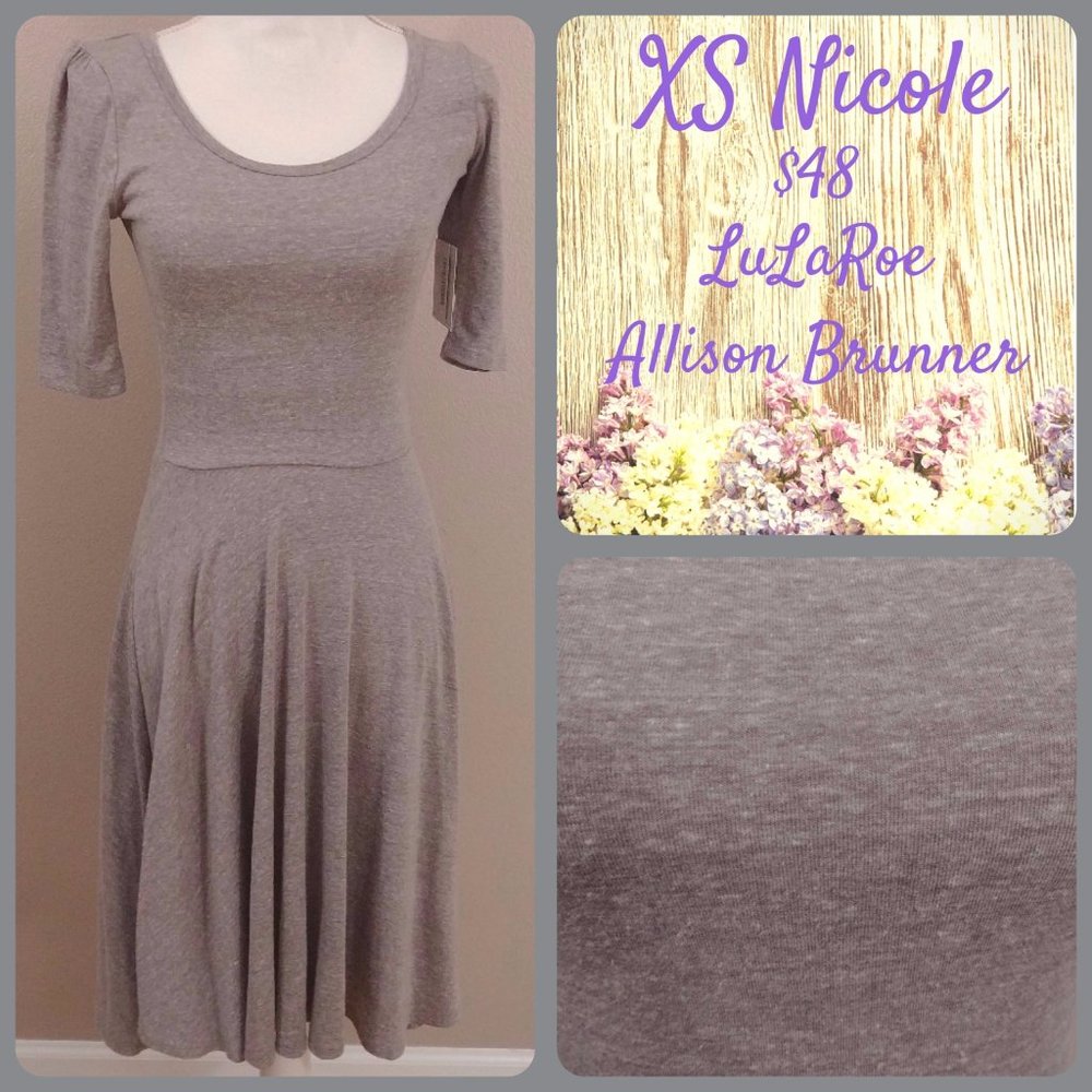 ⭐ Lularoe Nicole Dress - XS - NWT